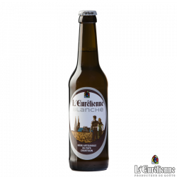 Bière Blanche 33cl - Bières - Bière Blanche. Fabriqué par L'EURELIENNE à SOURS (Eure-et-Loir-28).