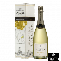 Champagne Lallier Blanc de Blancs Grand Cru - Champagne Blancs - 100% Chardonnay. Fabriqué par LALLIER CHAMPAGNE à AY (Marne-51).