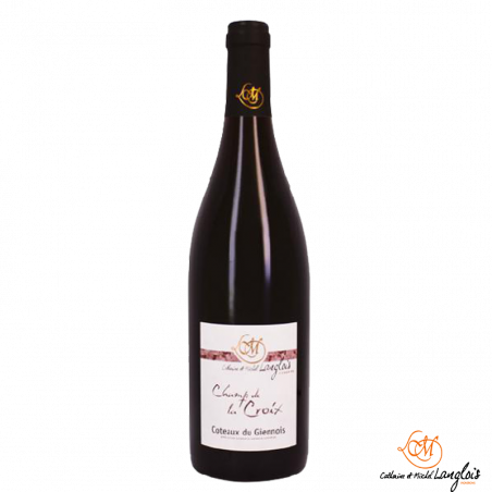 Coteaux du giennois "Champ de la Croix" - Val de Loire Rouges - Assemblage de Pinot Noir et de Gamay. Fabriqué par DOMAINE C. ET M. LANGLOIS à POUGNY (Nièvre-58).