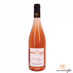 Coteaux du Giennois ma Vie en Rose - Val de Loire Rosés - Assemblage de Pinot Noir et de Gamay. Fabriqué par DOMAINE C. ET M. LANGLOIS à POUGNY (Nièvre-58).