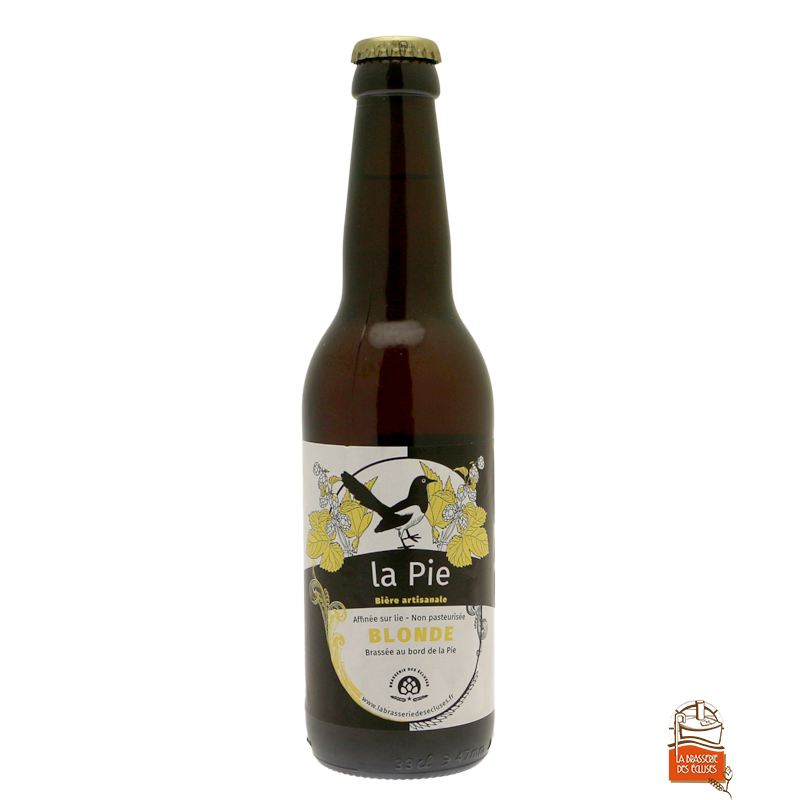 Bière Blonde 33cl - Bières - Bière Blonde. Fabriqué par BRASSERIE DES ECLUSES à ST HILAIRE ST MESMIN (Loiret-45).
