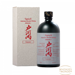Togouchi Kiwami - Whiskies - Blended avec 20% de malt élevé en fût de chêne. Fabriqué par WHISKIES DU MONDE à MERIGNAC (Gironde-33).