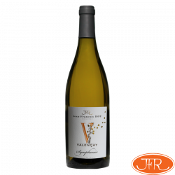 Valençay Blanc "Symphonie" - Val de Loire Blancs Secs - Assemblage de Sauvignon et de Chardonnay. Fabriqué par JEAN FRANCOIS ROY à LYE (Indre-36).