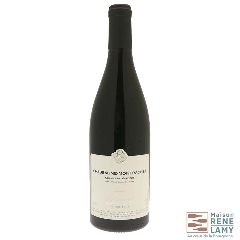 Chassagne montrachet rouge - Bourgogne Rouges - 100% Pinot Noir. Distribué par RENE LAMY à LEVERNOIS (Côte-d'Or-21).