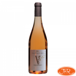 Valençay Rosé - Val de Loire Rosés - Assemblage Gamay, de Pinot Noir et de Côt. Fabriqué par JEAN FRANCOIS ROY à LYE (Indre-36).