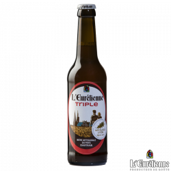 Bière Triple 33cl - Bières - Bière Triple. Fabriqué par L'EURELIENNE à SOURS (Eure-et-Loir-28).