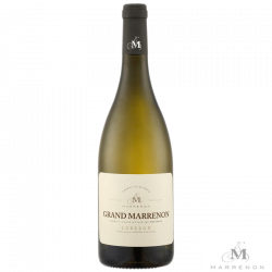 Luberon Blanc "Grand Marrenon" - Vallée du Rhône Blancs Secs - Assemblage de Grenache Blanc, de Vermentino et de Roussanne. Fabriqué par CELLIER DE MARRENON à LA TOUR D AIGUES (Vaucluse-84).