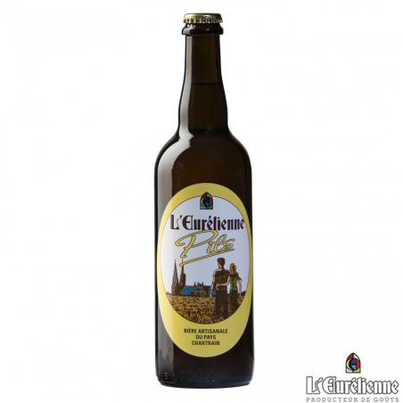 Bière Pils 75cl - Bières - Bière Pils. Fabriqué par L'EURELIENNE à SOURS (Eure-et-Loir-28).