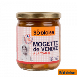 Mogettes de Vendée à la Tomates - Légumes en Bocaux, Cuisinés et Sous Vides - Haricot blanc de vendée à la tomate. Fabriqué par PSMA LA SABLAISE à LES SABLES D'OLONNES (Vendée-85).