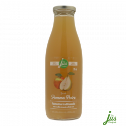 Pur Jus de Pomme Poire de l'Orléannais 75cl - Jus de Fruits - 100% Pur jus de Fruits de l'Orléanais. Fabriqué par COVIFRUIT à OLIVET (Loiret-45).