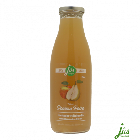 Pure Apple and Pear juice from Orléannais 75cl