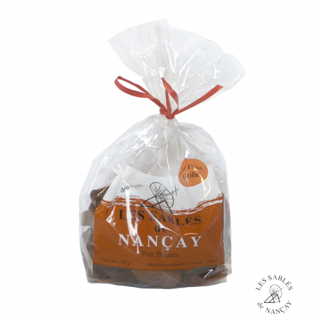 Sablés de Nancay Petit Grillé 320g - Biscuits et Pâtisseries sucrés - Sablé nature grillé. Fabriqué par LES SABLES DE NANCAY à NANCAY (Cher-18).