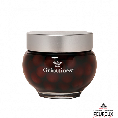 Griottines 50cl - Fruits à l'Eau de Vie - Griottes sauvages dénoyautées et préparées dans une liqueur. Fabriqué par DISTILLERIES PEUREUX à FOUGEROLLES (Haute-Saône-70).