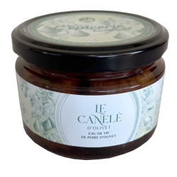 Canelé à l'eau de vie de poire 260Gr – Desserts – Mini canelé à l'eau de vie de Poire. Fabriqué par Glosek Gourmet à Fleurance (Fleurance - Gers -32)